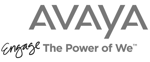 Avaya logo greyscale