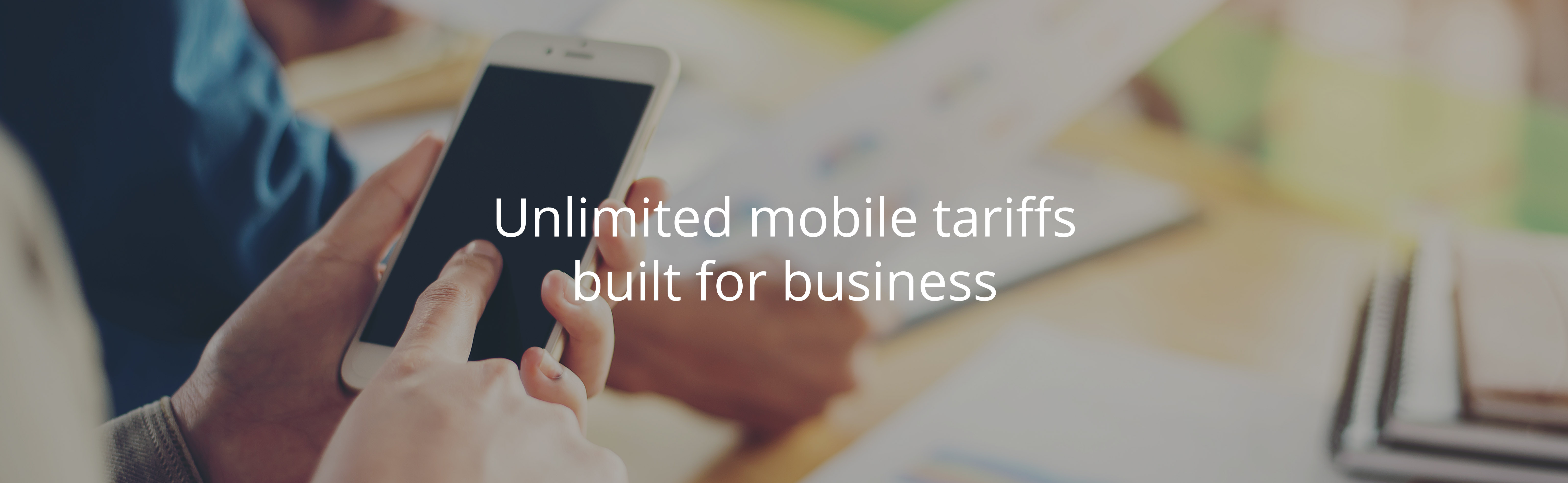 Business Mobile Header