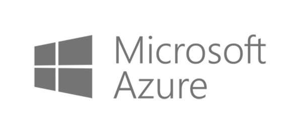 Microsoft Azure logo greyscale