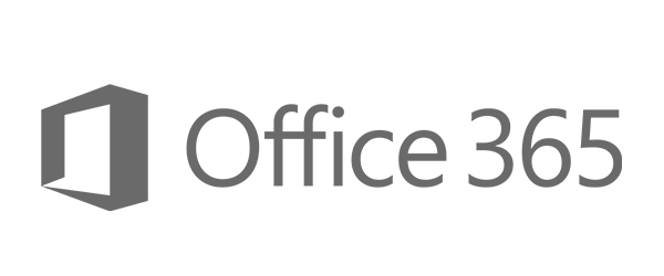 Office 365 logo greyscale