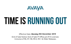 Avaya Time Is Running Out