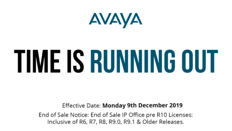 Avaya Time Is Running Out